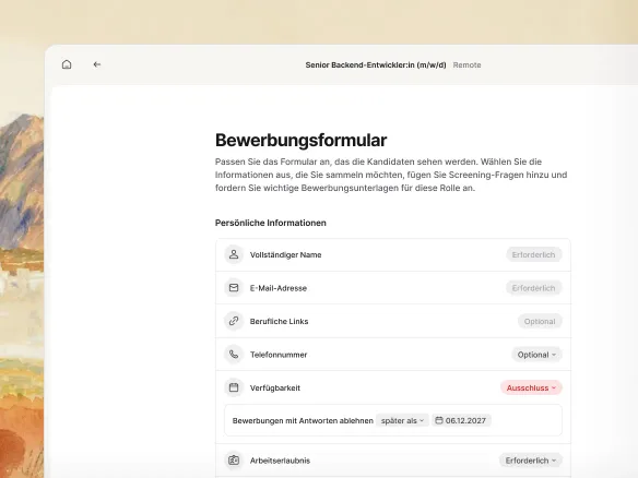 Auto-Tag-Einstellungen in Join mit Routing nach Quell-Jobbörse und Screening-Fragen-Ergebnis