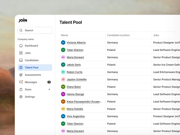 Join talent pool of past candidates ready to re-engage